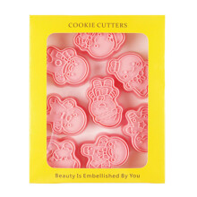8 stuks Kerstman Cookie Cutters Fondant Cakevorm Keuken