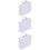 3Pcs Mala Miniatura Casa De Bonecas Bagagem 10