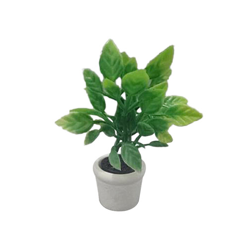 2 Unidades Miniatura Casa 1/12 Plantas Vasos Plástico