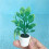2 Unidades Miniatura Casa 1/12 Plantas Vasos Plástico 8