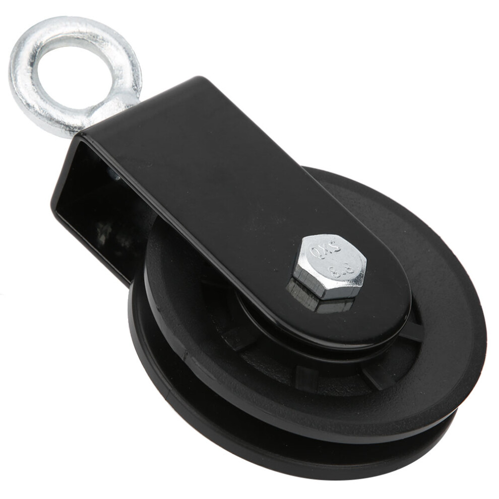 Traction Wheel For Lifting Blocks, Cable Pulley 360 Degree Rotation Smooth Roller Sturdy Load Bearings Silent Operation Diy Attachment For Gym Equipme 9088816538383