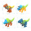 DIY Montage Dinosaurier Spielzeug Set Schraube 14