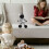 4Pcs Decorative Stuffed Zebra Toy Realistic Plush Kids Accessory 3