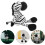 4Pcs Decorative Stuffed Zebra Toy Realistic Plush Kids Accessory 9