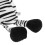 4Pcs Decorative Stuffed Zebra Toy Realistic Plush Kids Accessory 8