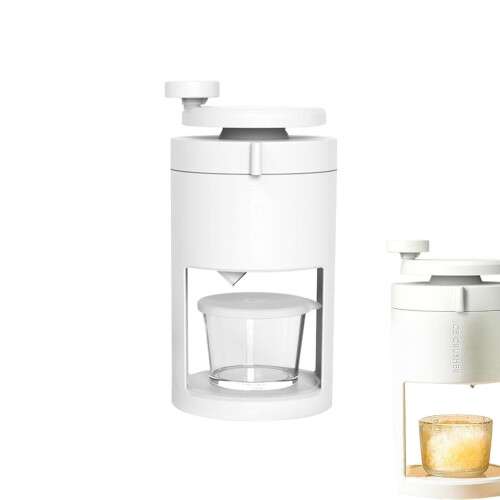 Manual Ice Shaver with Hand Crank  Smoothies Slushies Maker