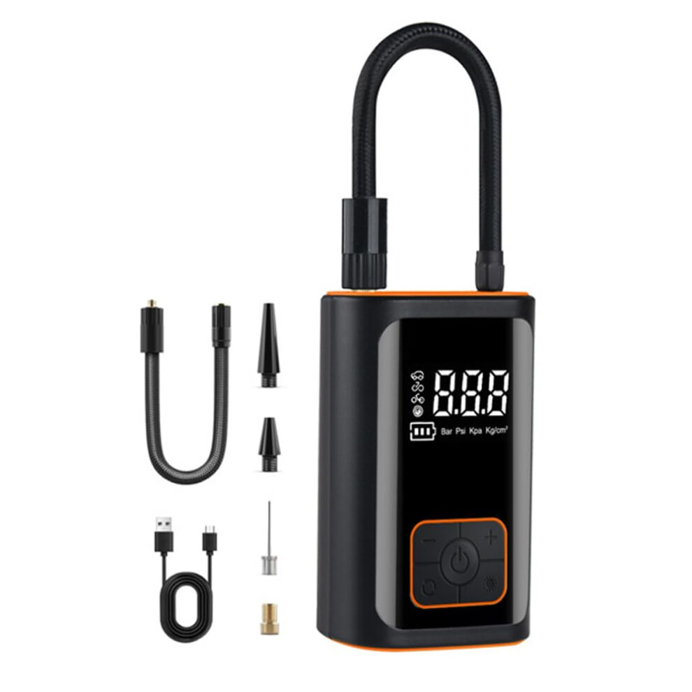 Cordless Car Inflatable Portable Tire Inflator Digital Display Air Compressor Mode 150 Psi Builtin 2000Mah 9323874482958