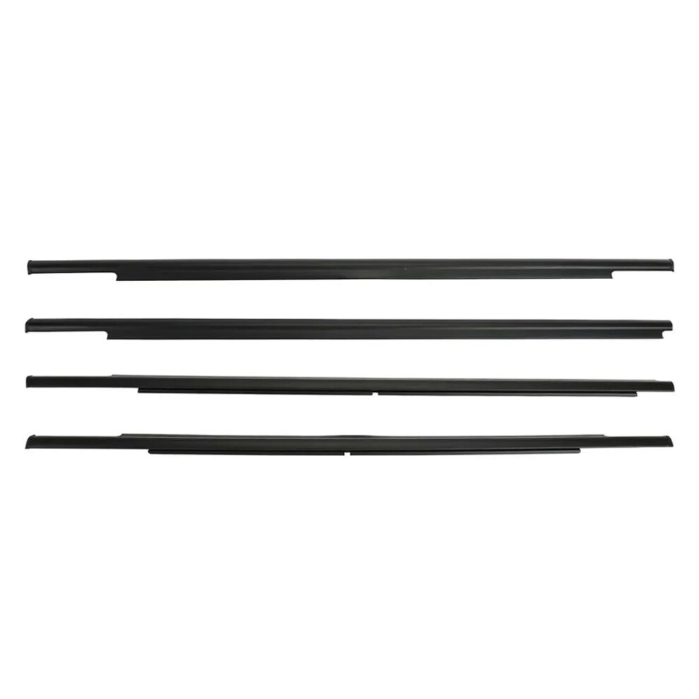 Outer Window Sealing Strip For Mitsubishi Outlander 20072018, 4Piece Window Glass Sealing Profile 5727A007/5727A008 For 20072012 Ref: 5316 9119770106391