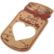5Sets Herzthemen Valentinskarten Aus Für Kinder Geschenktausch