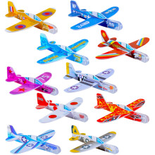 125 Pcs Airplane Toys Small Throwing Glider Model