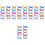 125 Pcs Airplane Toys Small Throwing Glider Model 6