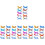 125 Pcs Airplane Toys Small Throwing Glider Model 7