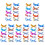 125 Pcs Airplane Toys Small Throwing Glider Model 4