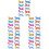 125 Pcs Airplane Toys Small Throwing Glider Model 8