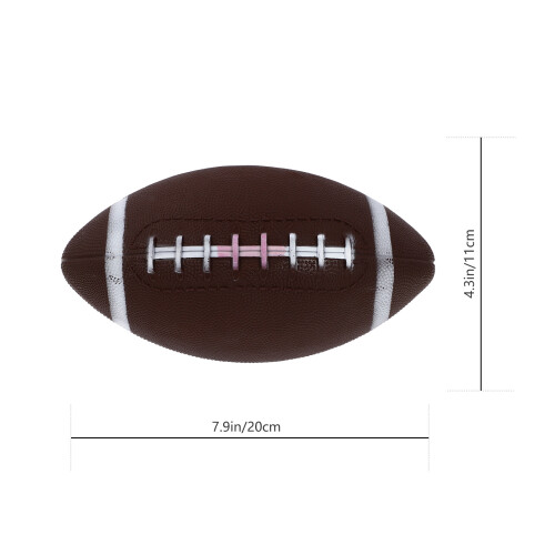 1Pc Creative Inflatable Rugby Funny Toy 1