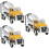 3Pcs Construction Car Model Toy Engineering Truck Vehicle Set 7