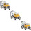3Pcs Construction Car Model Toy Engineering Truck Vehicle Set 9