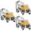 3Pcs Construction Car Model Toy Engineering Truck Vehicle Set 6