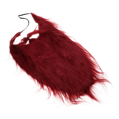 2Pcs Fake Beard Costume Realistic Pirate Mustache Party Accessory 2