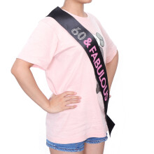 4 Pcs 60Th Birthday Party Sash For Girls Banquet