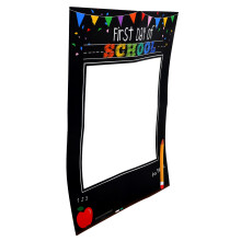 2Pcs First Day Of School Photo Booth Props Frame For Classroom Decor