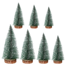 Artificial snow simulation frost pine Christmas decorations add vacation with delicate ornaments Without lights Ref: 5855