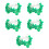 5Pcs Battery Operated Shamrock String Lights 9