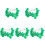 5Pcs Battery Operated Shamrock String Lights 4