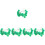 5Pcs Battery Operated Shamrock String Lights 7
