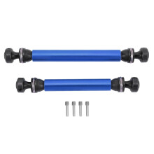 RC Drivaxel Uppgraderingskit Högpresterande Metall Drivaxel Kompatibel med Traxxas Slash2WD Hållbar Prestanda Smidig Växellåda (Röd)