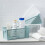 desk storage basket, snack hollow, rectangular, storage basket, various items, storage frame, plastic storage basket white S Ref: 7889 4