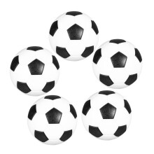 5 pieces Mini table football balls Replaceable table football balls for Robust Easy Replacement and Longlasting Use for Mini football tables Ref: 8409