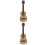 2Pcs Mini Adornos De Guitarra Mini Casa 6