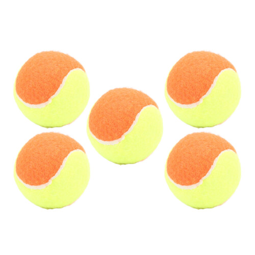 5 STÜCKE 6 cm Gummi-Tennisbälle, elastische 2