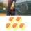 5 STÜCKE 6 cm Gummi-Tennisbälle, elastische 11