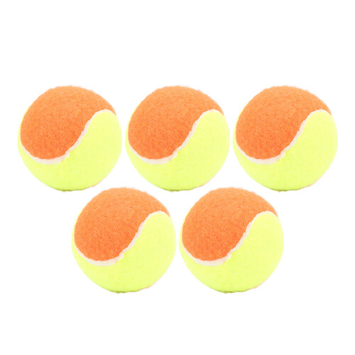 5 STÜCKE 6 cm Gummi-Tennisbälle, elastische 1