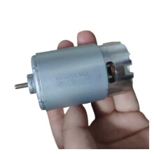 12V 20000RPM Speed 550 DC Electronic Starter With Cooling Fan Large Torque Carbon Brush Drill Motor