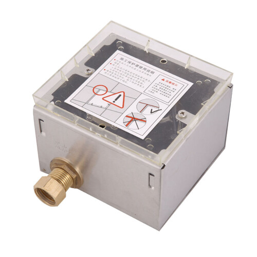 Touchless Urinal Flush Kit Featuring Sensing Technology And Automatic Flushing System With Stainless Steel Panel And Water Saving Design For Commercia 1