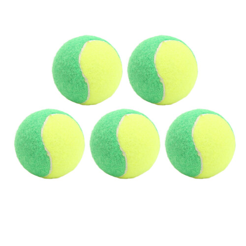 5 STÜCKE 6 cm Gummi-Tennisbälle, elastische