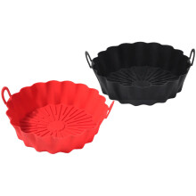 2St Herbruikbare Siliconen Airfryer Non-Stick Kleurvariatie