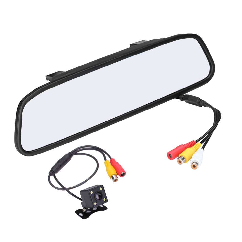 Car Rear View Camera 150 Wide Angle Night Vision With 4.3" Monitor 3581226308769