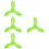 4Pcs Kids Boomerang Toy Three Returning Plaything 9