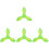 4Pcs Kids Boomerang Toy Three Returning Plaything 4