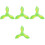 4Pcs Kids Boomerang Toy Three Returning Plaything 5