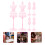 24 Pcs Doll Clothes Display Stand Mannequin Gown Model 9