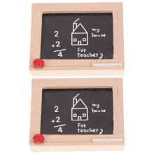 2St Mini Blackboard Ornament Voor Landschapsdecoratie