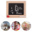 2St Mini Blackboard Ornament Voor Landschapsdecoratie 3
