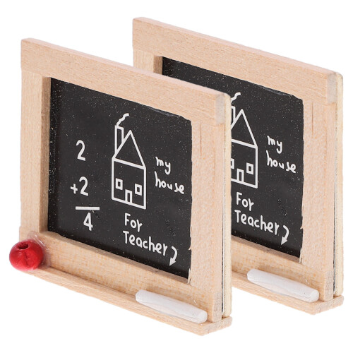 2St Mini Blackboard Ornament Voor Landschapsdecoratie 1