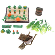 Conjunto Mini Kit Fazenda - Carroça Para Bonecas