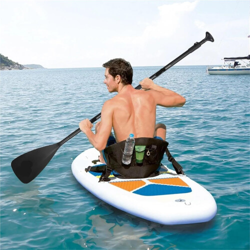 Kayak Paddle 3/4 Sections Double Blade Aluminium Alloy Black 4Pcs Set Ref: 4140 2